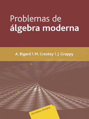 cover image of Problemas de álgebra moderna
